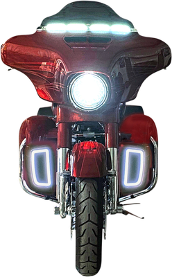 CUSTOM DYNAMICS Lower Fairing Light Inserts CD-LF-AW-B