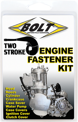 BOLT Engine Fastener Kit - '88-'25 Kawasaki KX 80/85/100/112 E-K8-8820