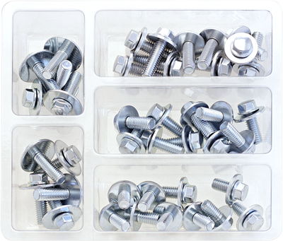 BOLT Bolt Assortment - Flange SV-M6SEMS