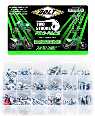 BOLT Hardware - Pro Pack - Kawasaki KX125/250/500 KXPP-2STK