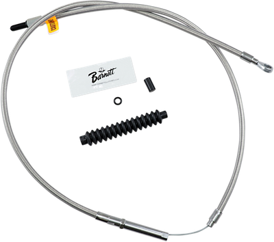 BARNETT High-Efficiency Stainless Steel Clutch Cable for Harley-Davidson - Standard - '86-'11 Sportster 1023010020HE