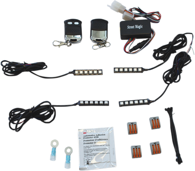 CUSTOM DYNAMICS Slimline Light Starter Kit - Magical Wizards™ - Bluetooth Remote TMWZ07