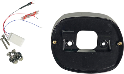 CUSTOM DYNAMICS Taillight Baseplate - Black TL-BASE99-B
