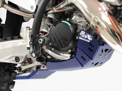 AXP RACING Xtrem Skid Plate- Blue - Husqvarna - TC/TE '23-'27 AX1673