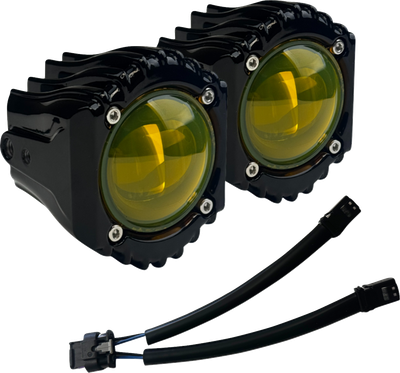 CUSTOM DYNAMICS Fog Light - Selective Yellow - Harley-Davidson® SD-FOG-6Y