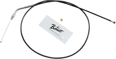 BARNETT Black Vinyl Throttle Cable - +6" Size - 39" Length 101303002406