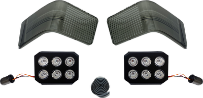 CUSTOM DYNAMICS LED Light - Tour-Pak - Smoke CD-TP-13-S