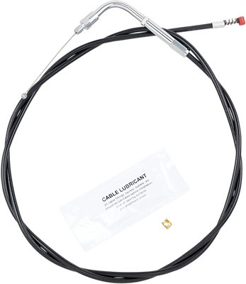 BARNETT Black Vinyl Idle Cable - +6" Size - 50" Length 101304000706