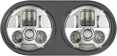 CUSTOM DYNAMICS ProBeam® LED Headlight - FLTR - Chrome PB-RG13-C
