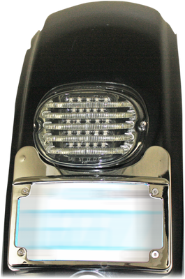 CUSTOM DYNAMICS Lighted Turn Signal Eliminator Kit - Chrome CD-TS-ELIM-C