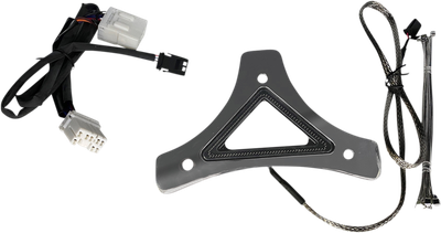 CUSTOM DYNAMICS LED Backrest Light - Run/Brake - Chrome CD-BR-HD-C