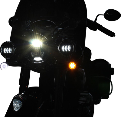 CUSTOM DYNAMICS ProBEAM® Turn Signals - Gloss Black PB-IND-FTS-AW-B
