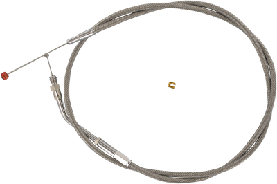 BARNETT Stainless Steel Throttle Cable - +6" - '81-'89 102303002406