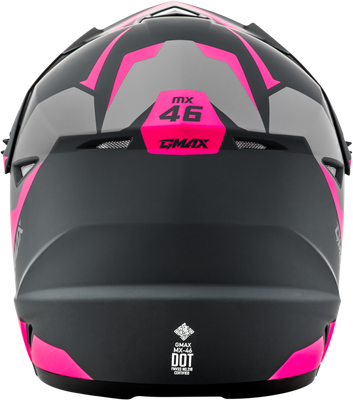 Mx 46 Cyclus Hemet Matte Grey/Pink Sm