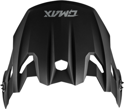Mx 96 Solid Helmets Visor Matte Black