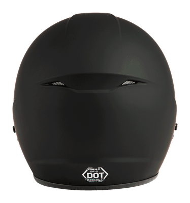 Youth Of 2y Open Face Helmet Matte Black Ym