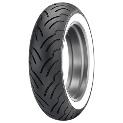 Dunlop American Elite Bias Rear Tire - 180/65B16 M/C 81H TL  - Wide Whitewall