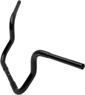 FAT BAGGERS INC. 1-1/4" EZ Install Round Top Handlebar - 10" - Black 903010-B