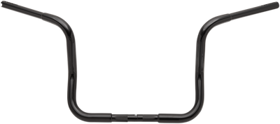 FAT BAGGERS INC. 1-1/4" EZ Install Round Top Handlebar - 12" - Black 903012-B