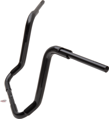 FAT BAGGERS INC. 1-1/2" EZ Install Rounded Top Handlebar - 16" - Black 803016-B