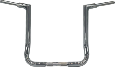 FAT BAGGERS INC. 1-1/2" EZ Install Flat Top Handlebar - 16" - Chrome 645016