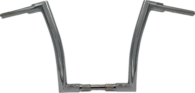FAT BAGGERS INC. 1-1/2" EZ Install Flat Top Handlebar - 14" - Chrome 648014