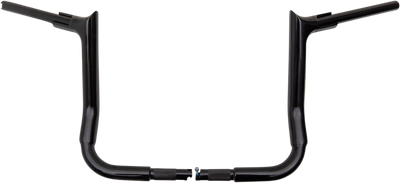 FAT BAGGERS INC. 1-1/2" EZ Install Pointed Top Handlebar - 12" - Black 805012-B