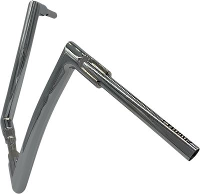 FAT BAGGERS INC. 1-1/2" EZ Install Flat Top Handlebar - 14" - Chrome 608014