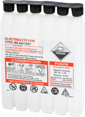 Sealed Battery Electrolyte Pack 336cc
