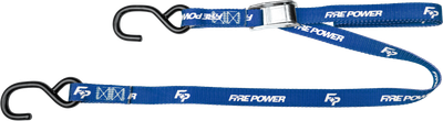 1" Tie Down Blue 2/Pk