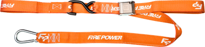 1.5" Tie Down Soft Tie Orange 2/Pk
