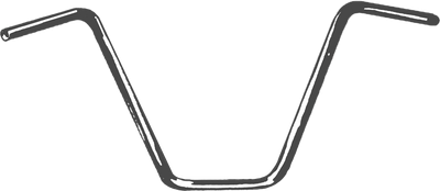 1" Handlebar Ape Hanger 12" Rise