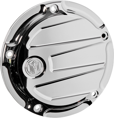 PERFORMANCE MACHINE (PM) Derby Cover - Scallop - Chrome 0177-2075M-CH