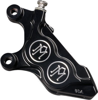 PERFORMANCE MACHINE (PM) 4-Piston Caliper - Contrast Cut - Left Front 0052-2425-BM