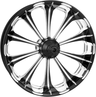 PERFORMANCE MACHINE (PM) Wheel - Revolution - Front - Dual Disc/without ABS - Platinum Cut™ - 21x3.5 - '14+ FL 1202-7106P-RELAJ-BMP