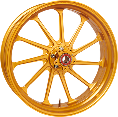 PERFORMANCE MACHINE (PM) Wheel - Assault - Rear - Single Disc/without ABS - Gold Ops™ - 18x5.5 1270-7814R-ASLAP-G