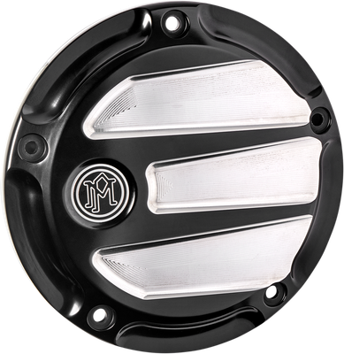 PERFORMANCE MACHINE (PM) Derby Cover - Scallop - Black/Contrast Cut™ 0177-2075M-BM
