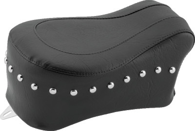 Mustang 65-86 Harley Early FL Touring Tank Bib w/Studs - Black