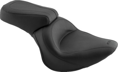 Mustang 06-17 Harley Softail Wide Tire (200mm) Standard Touring 1PC Seat - Black