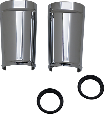 ARLEN NESS Fat Tire Fork Boot Cover - Chrome - Smooth 20-041