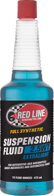 RED LINE SYNTHETIC OIL Extralight Suspension Fluid - 2.5wt - 16 US fl oz. 91112
