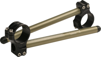RENTHAL Replacement Clip-On Handlebar - Original - 48 mm - Silver CL104