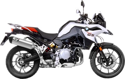 LEOVINCE LV-14 Black Edition Slip-On Muffler - BMW F 750/900 GS 15610BU