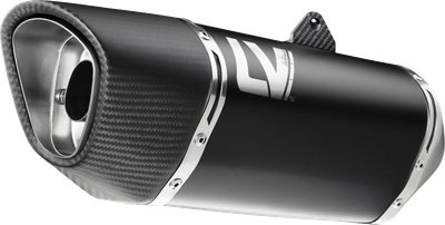 LEOVINCE LV-14 R Slip-On Muffler - Black - CB/CBR 500 F/R/X 15634BU
