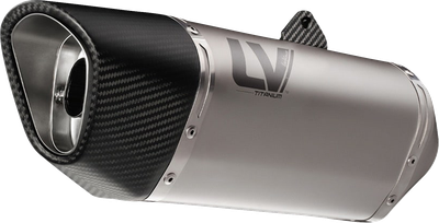 LEOVINCE LV-14 R Slip-On Muffler - Titanium - Honda CB 1000 Hornet 15617TU
