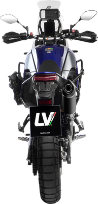 LEOVINCE LV One Evo Slip-On Muffler - High Mount - Black - Tenere 700 14465EBU:
