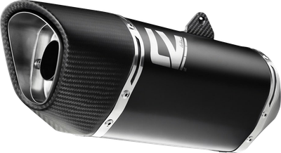 LEOVINCE LV-14 R Exhaust System - 3-into-1 - Black - Street Triple 766 R/RS 15608BU
