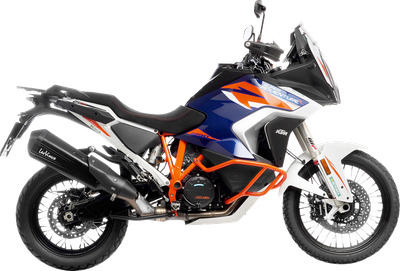 LEOVINCE LV-12 R Slip-On Muffler - Black - 1290 Super Adventure R/S 15308BU