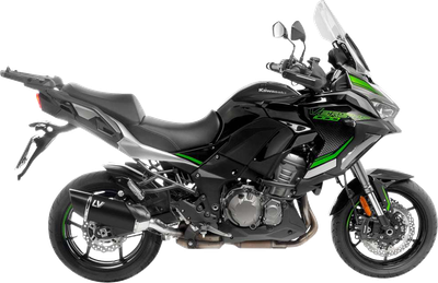 LEOVINCE LV-14 R Slip-On Muffler - Black - Kawasaki Versys 1000 15623BU