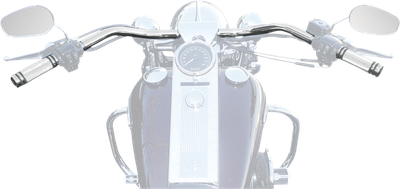 BARON 1-1/4" Big Johnson FL Handlebar - Chrome BA-7300-02